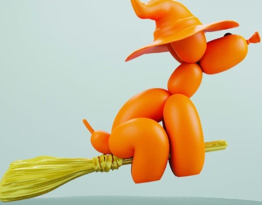 Balloon Dog - Halloween