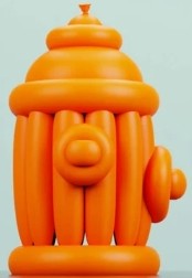 Balloon Fire Hydrant
