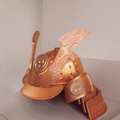 0380 - Kabuto Samurai Helmet