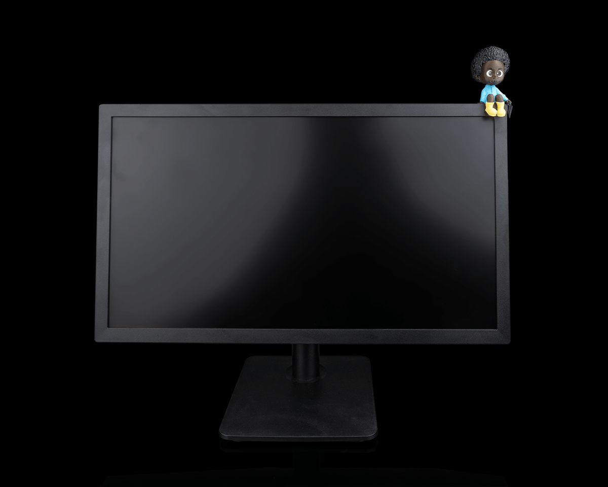 2948 - Rain Check Monitor Figurine