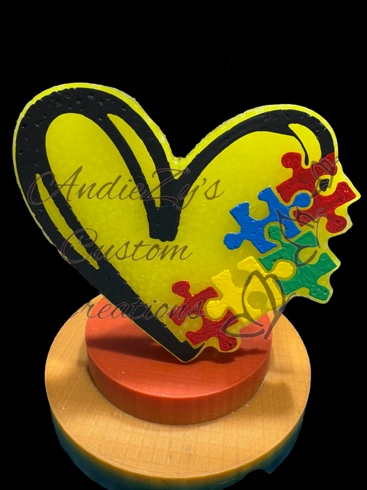 Freshie - Heart - Autism Heart