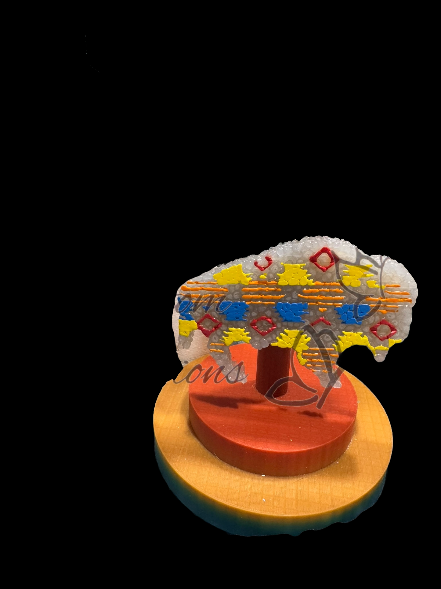 Freshie - Cow - Aztec Buffalo