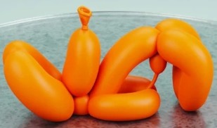 Balloon Dog - Yoga Bridge