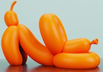 Balloon Dog - Yoga Downward Dog