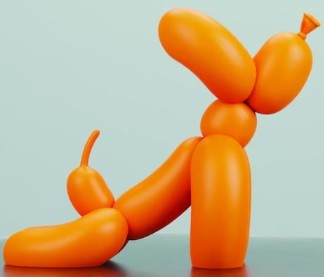 Balloon Dog - Yoga Upward Dog