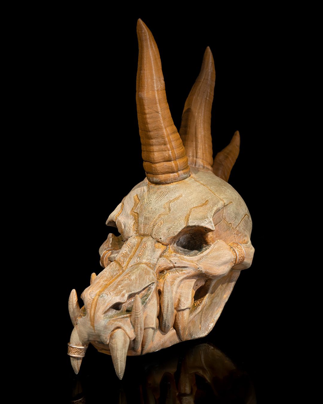 1601 - Black Dragon Skull