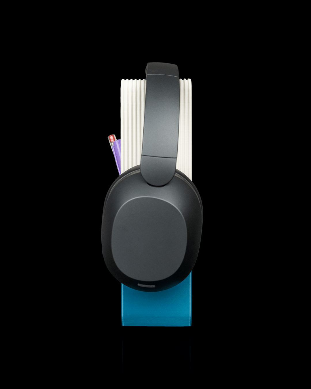 4129 - Block Hub - Headphone and Phone Holder