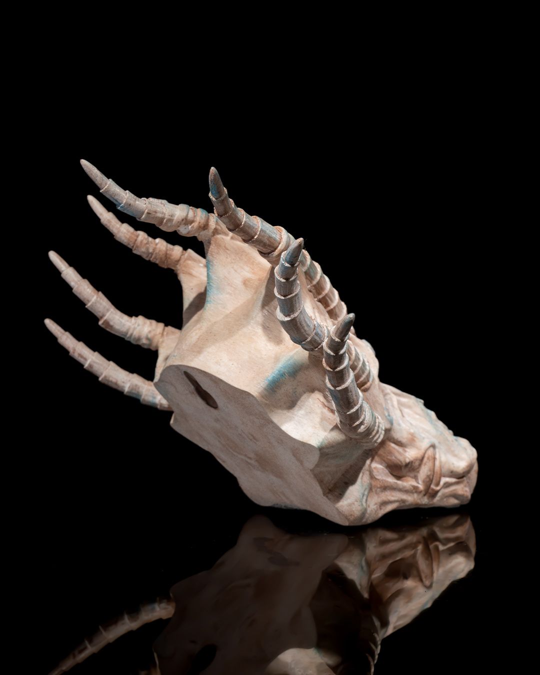 1600 - Blue Dragon Skull