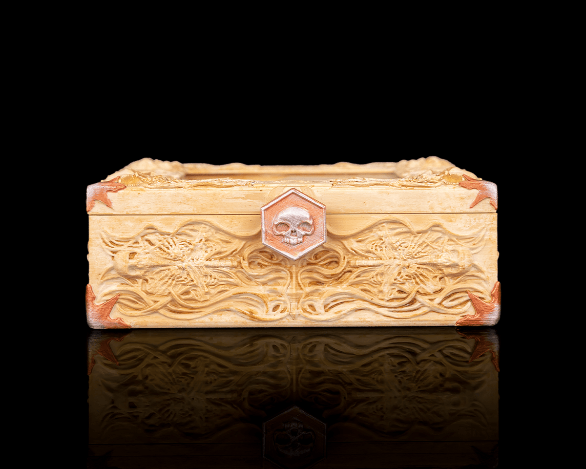 4084 - Bone Carving - Deck Box