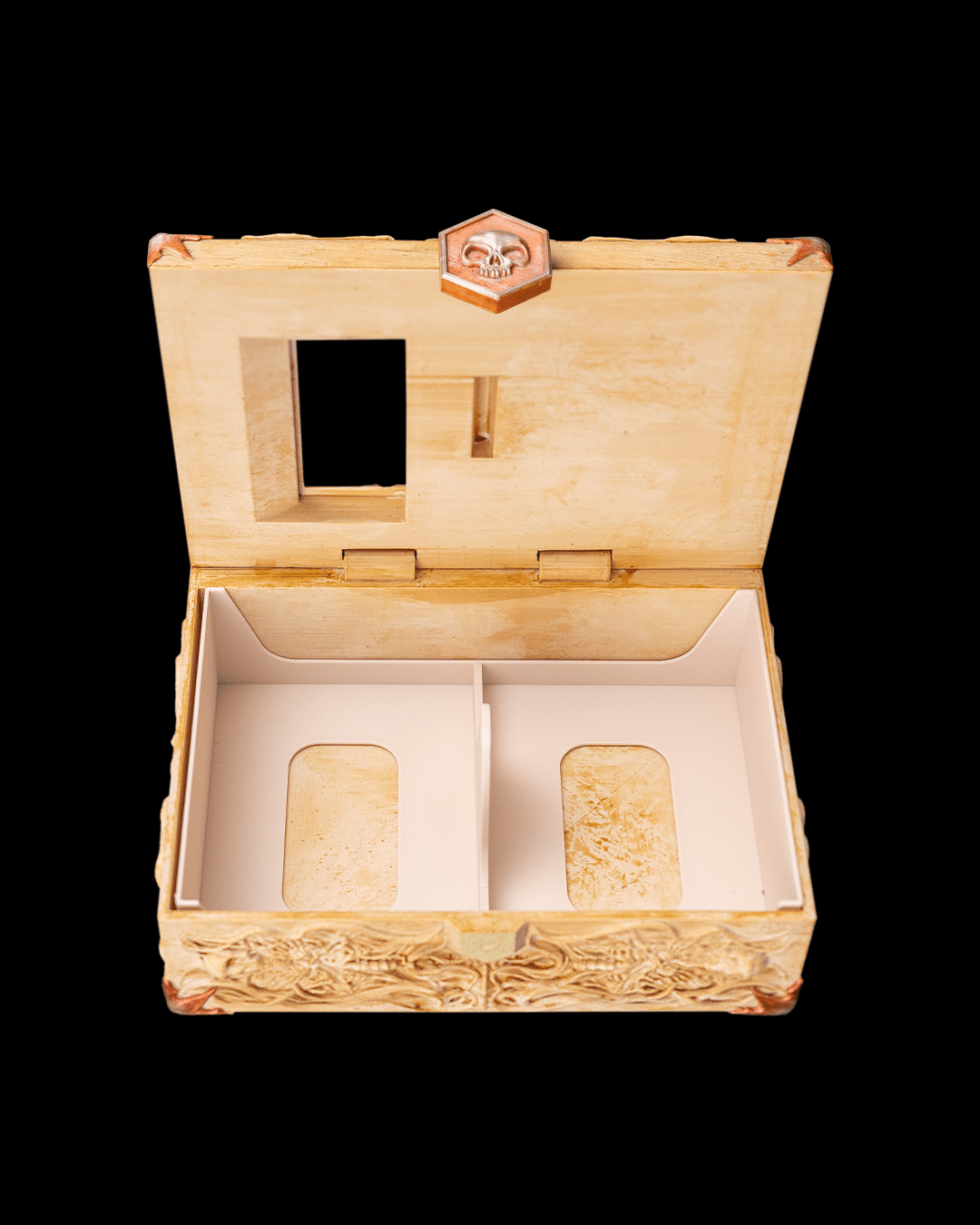 4084 - Bone Carving - Deck Box