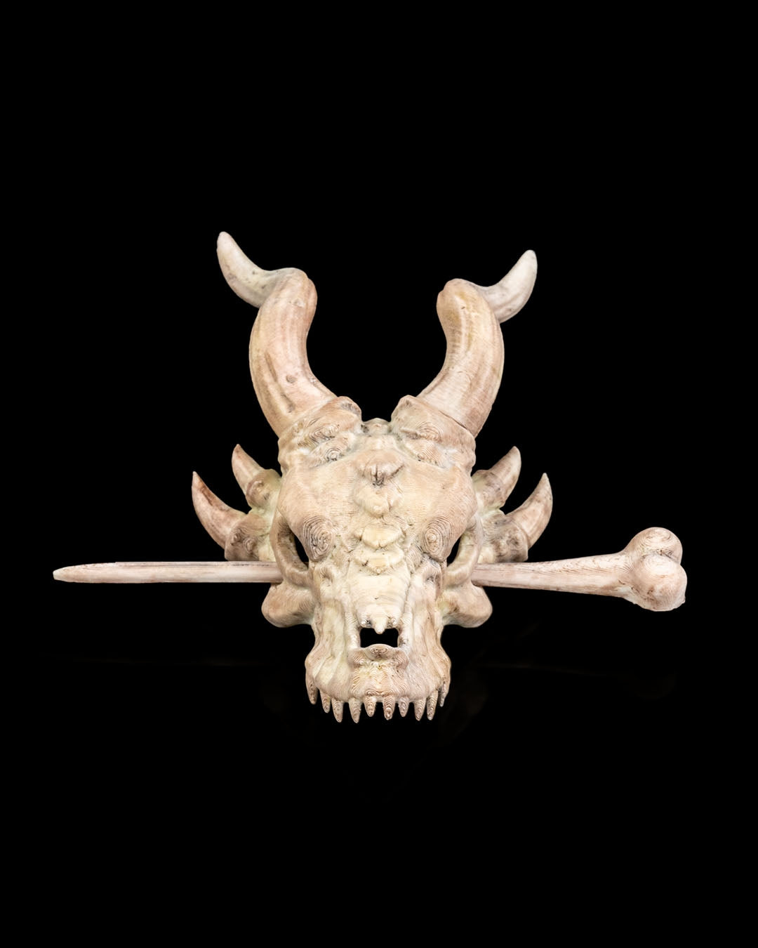 2595 - Bone Trophy Hair Pin