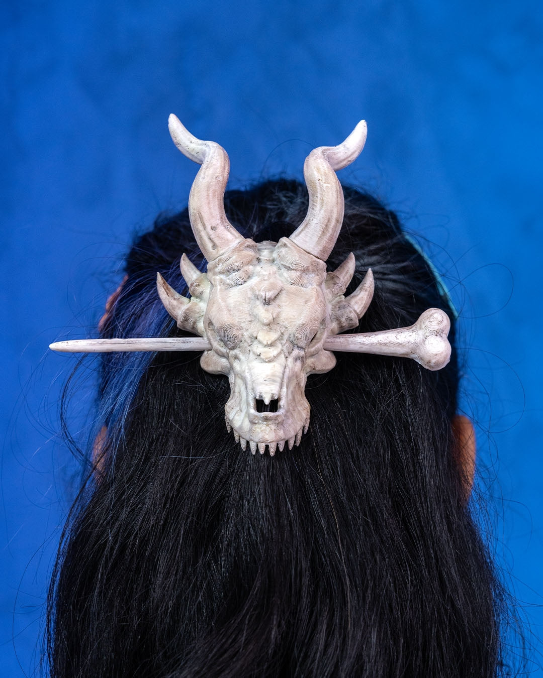 2595 - Bone Trophy Hair Pin
