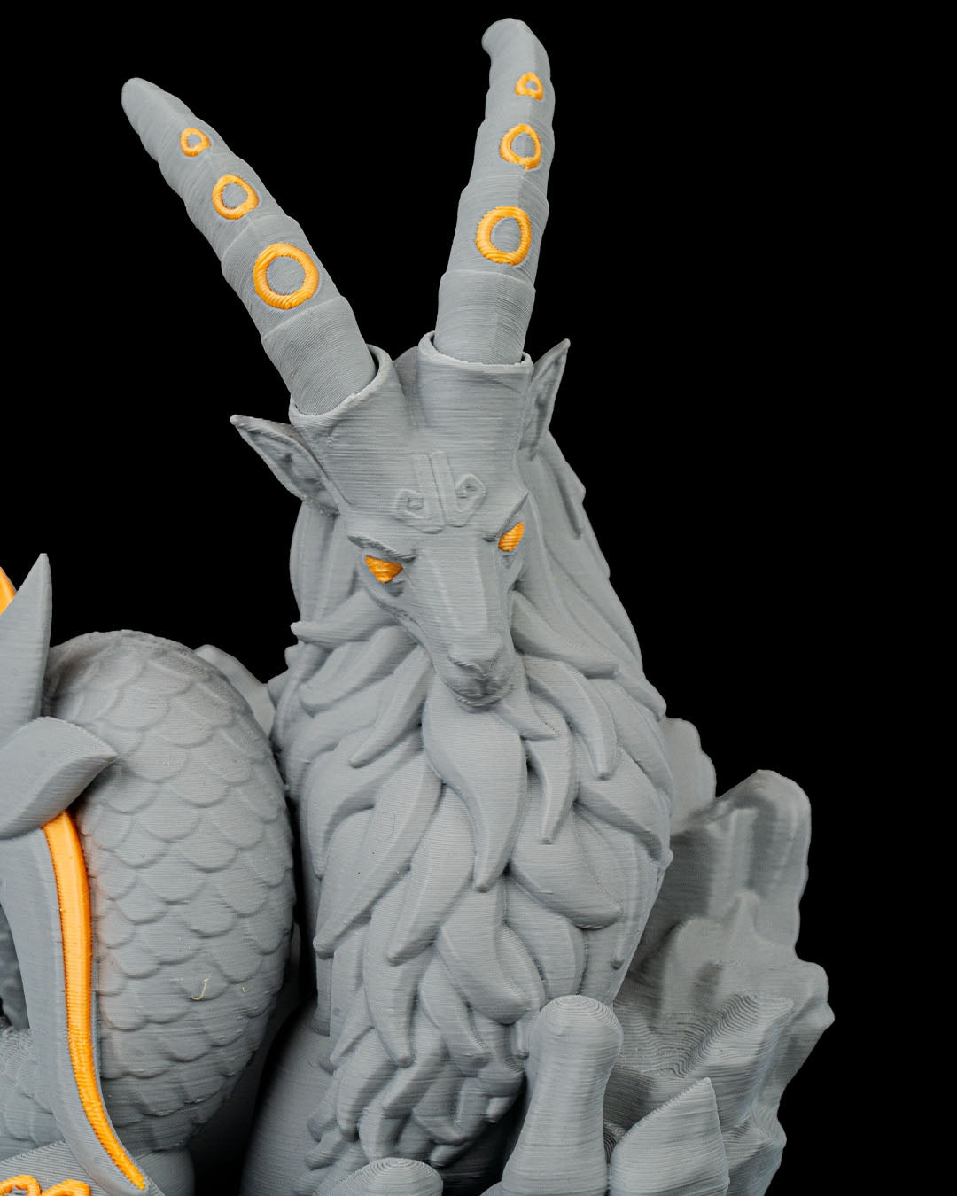 2233 - Capricorn Statue