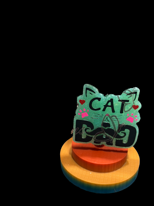 Freshie - Sayings - Cat Dad