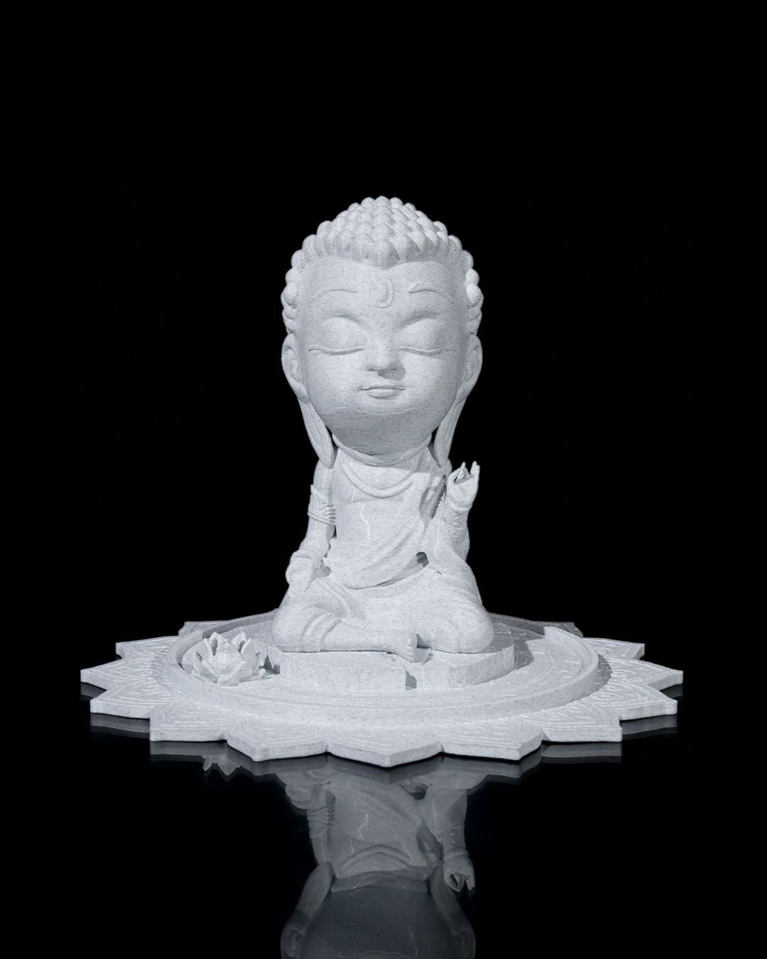 1352 - Chibi Buddha Serenity on The Lotus Pond