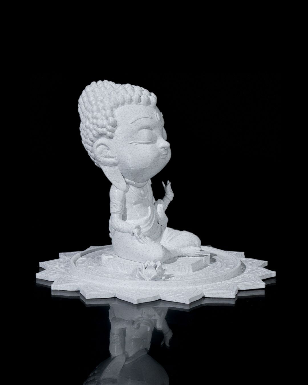 1352 - Chibi Buddha Serenity on The Lotus Pond
