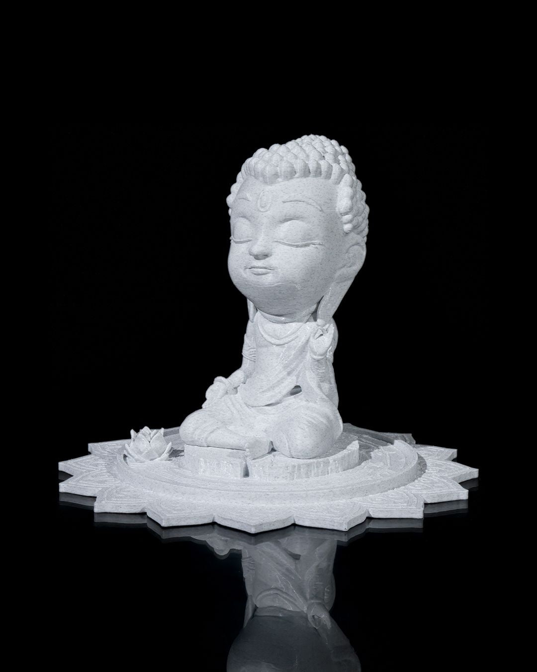 1352 - Chibi Buddha Serenity on The Lotus Pond