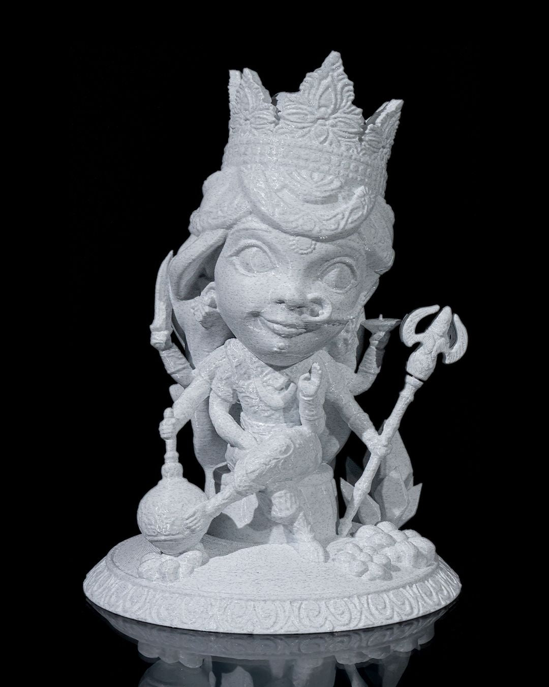 1354 - Chibi Durga The Victorious Conqueror