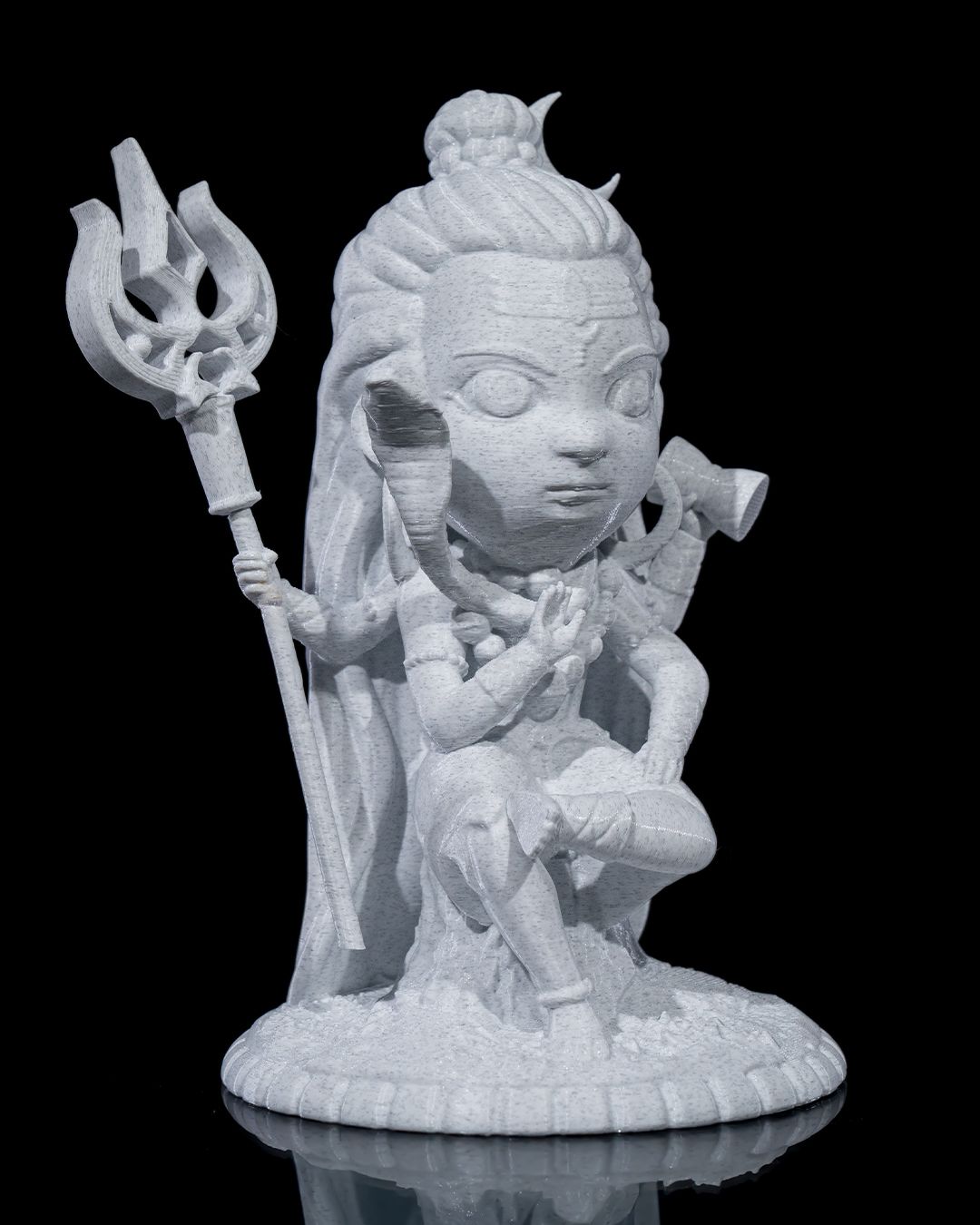 1357 - Chibi Shiva The Destroyer Cute