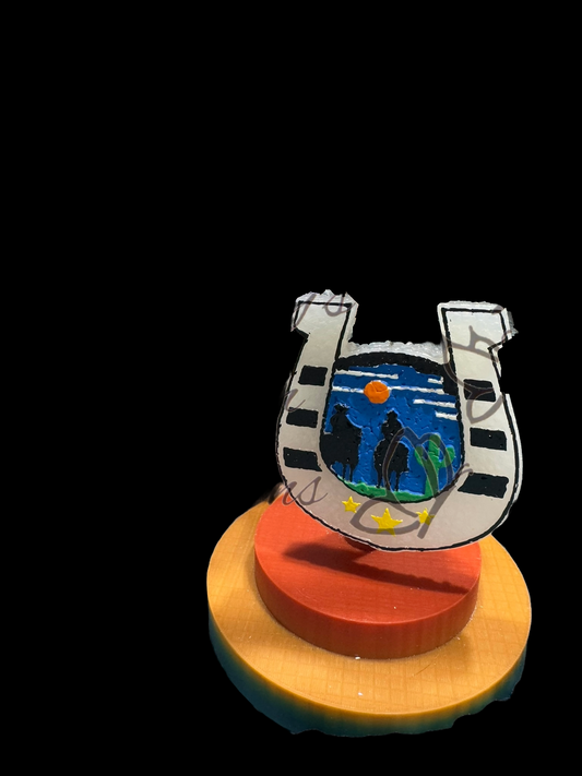 Freshie - Cowboy - Cowboy Horse Shoe