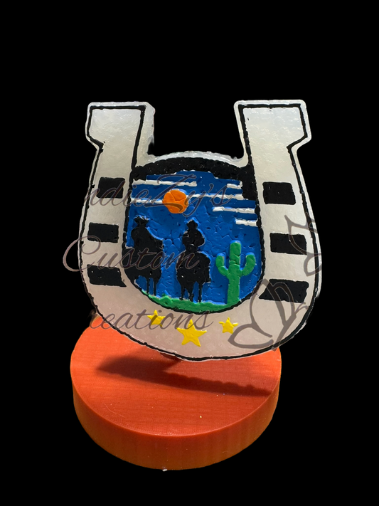 Freshie - Cowboy - Cowboy Horse Shoe