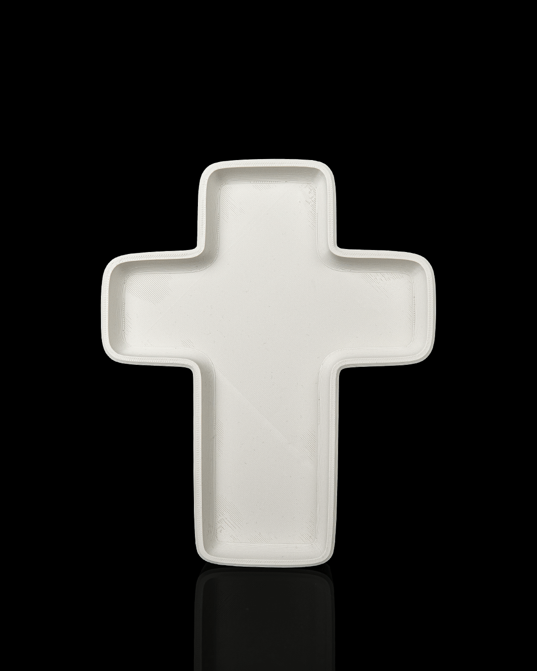 4479 - Cross Tray and Candle Holder