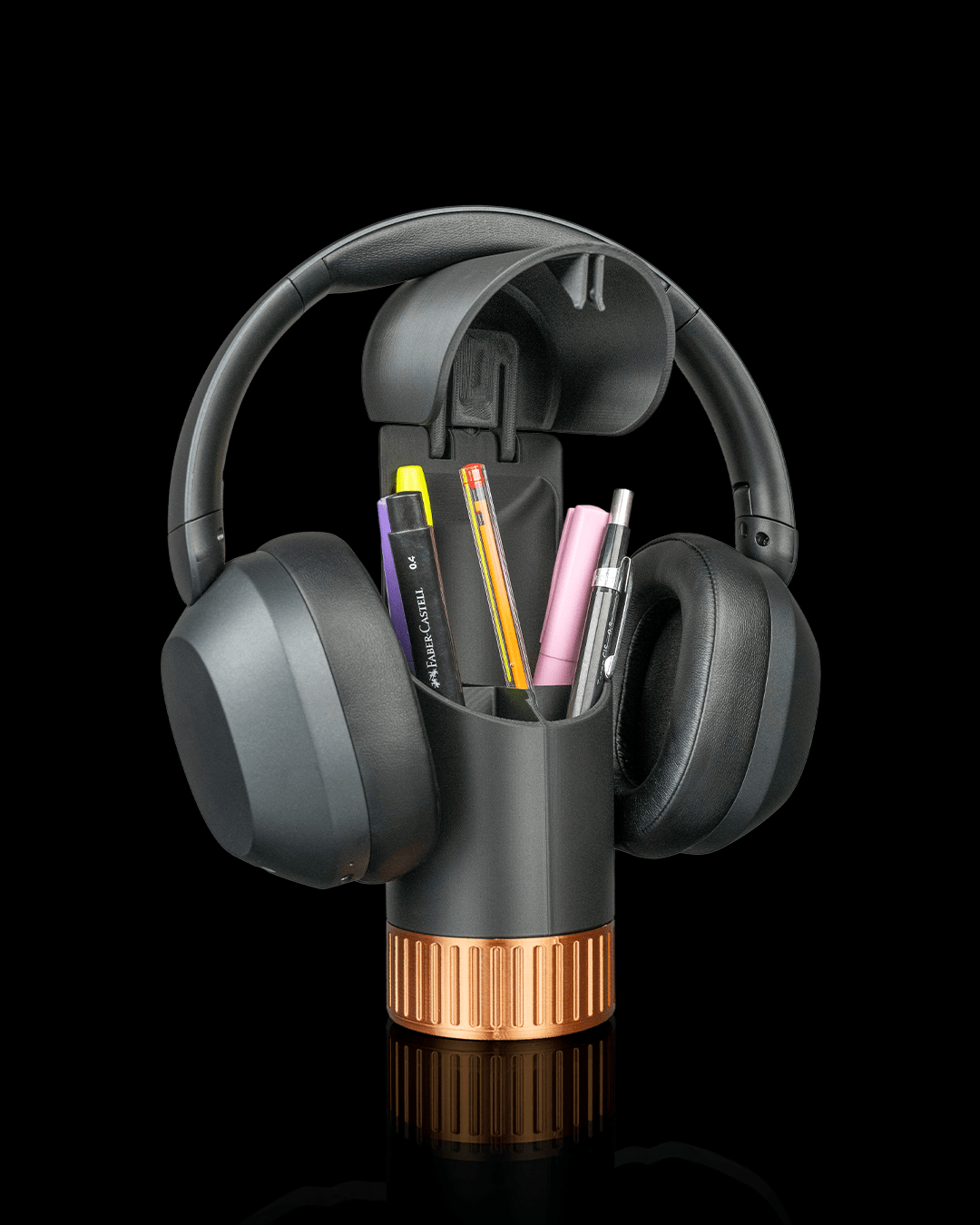 4127 - Curve Caddy - Headphone Holder