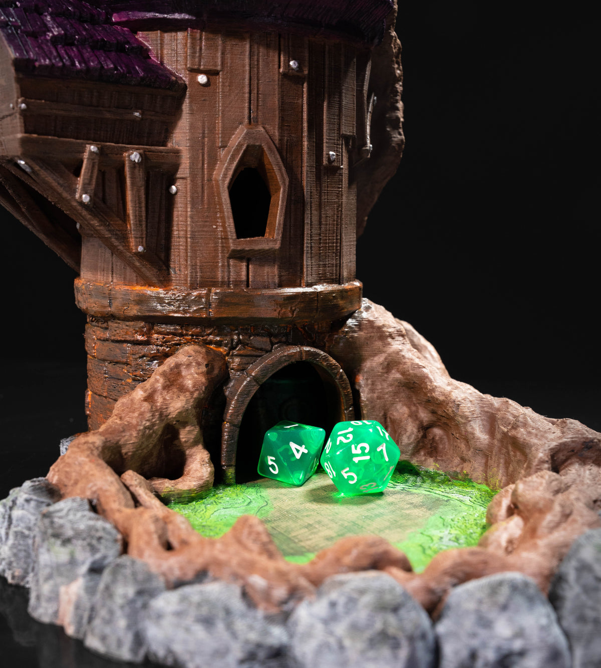 0531 - Wizard Dice Tower