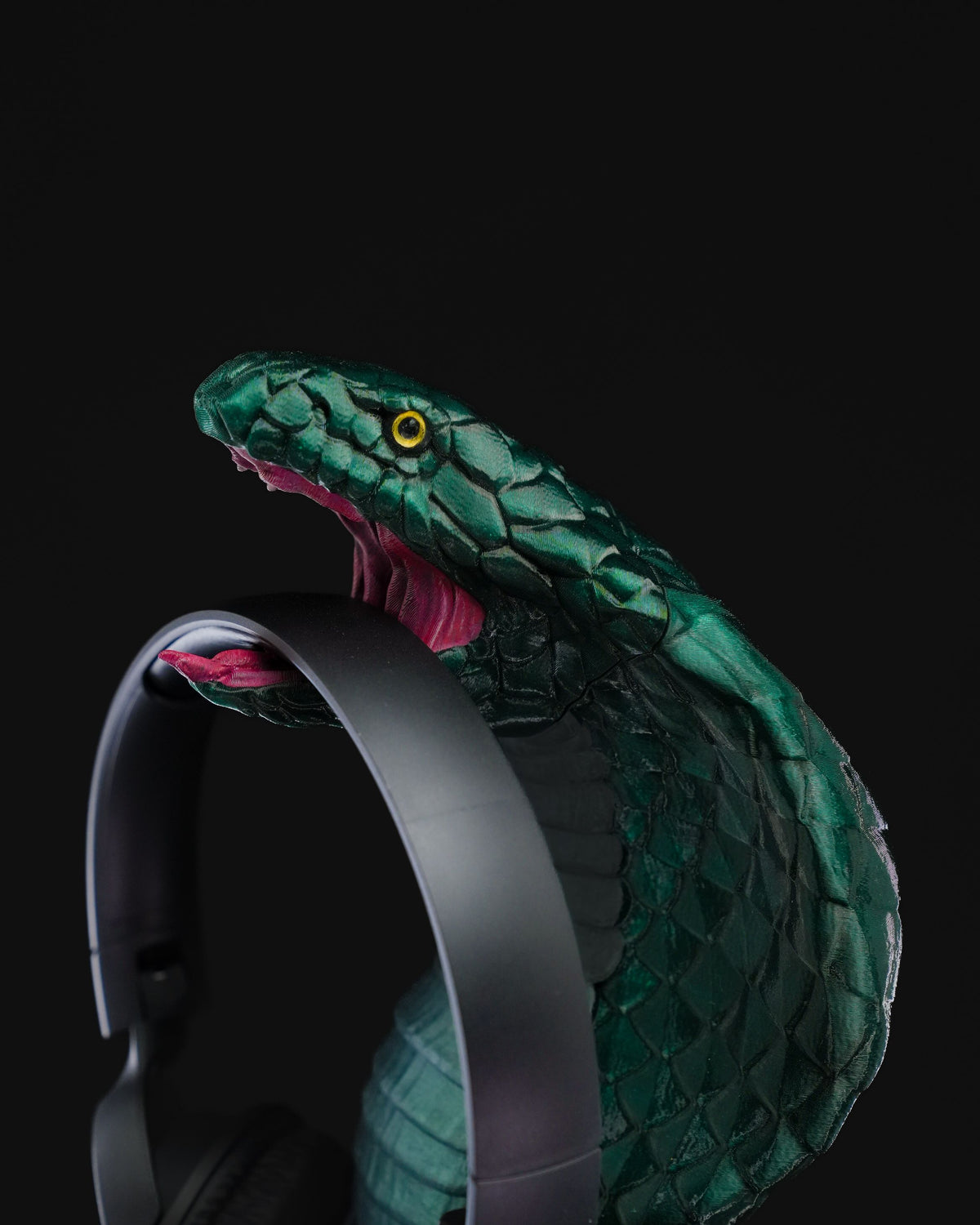 0771 - King Cobra Headphone Holder