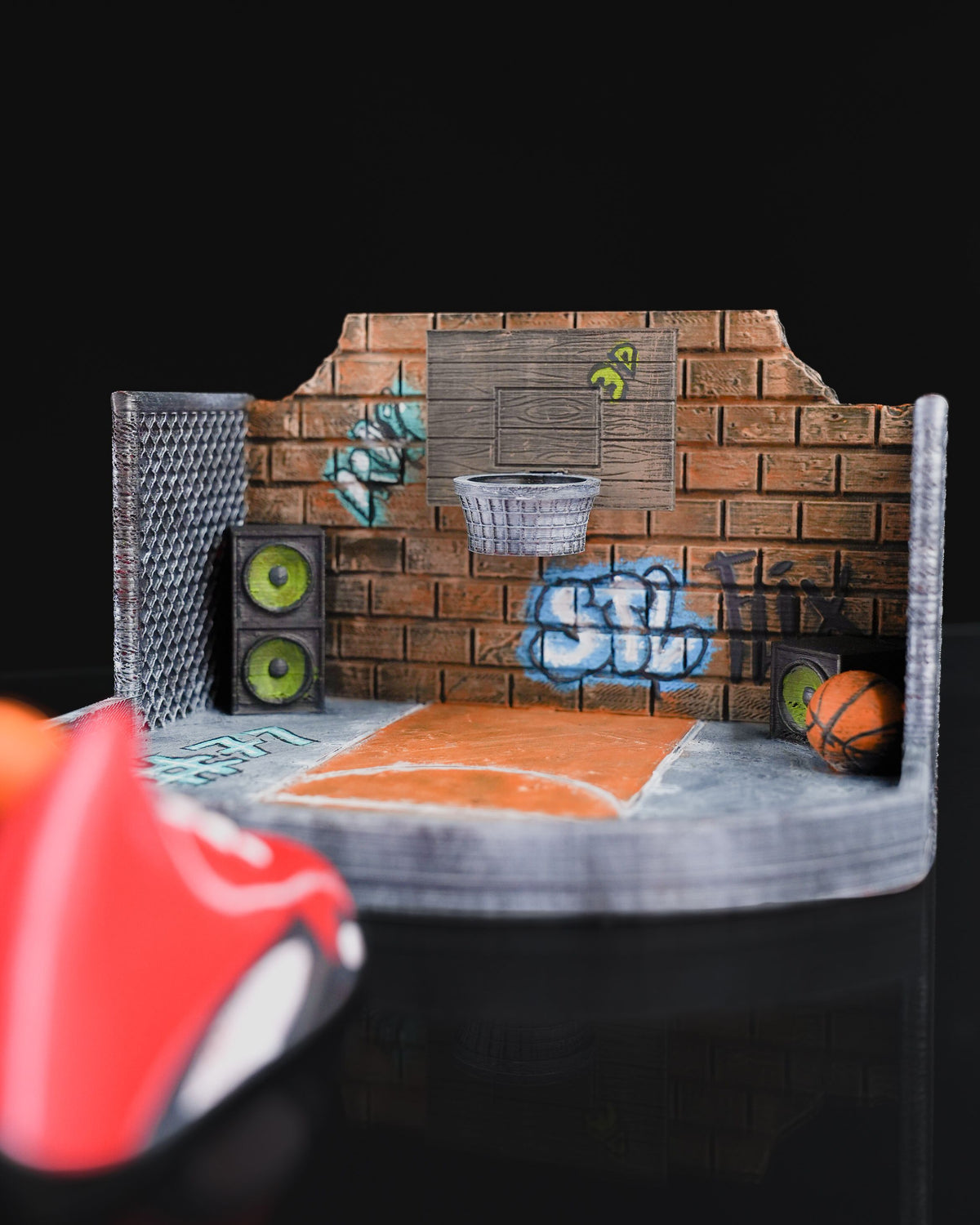 0757 - Through the Hoop Basketball Court