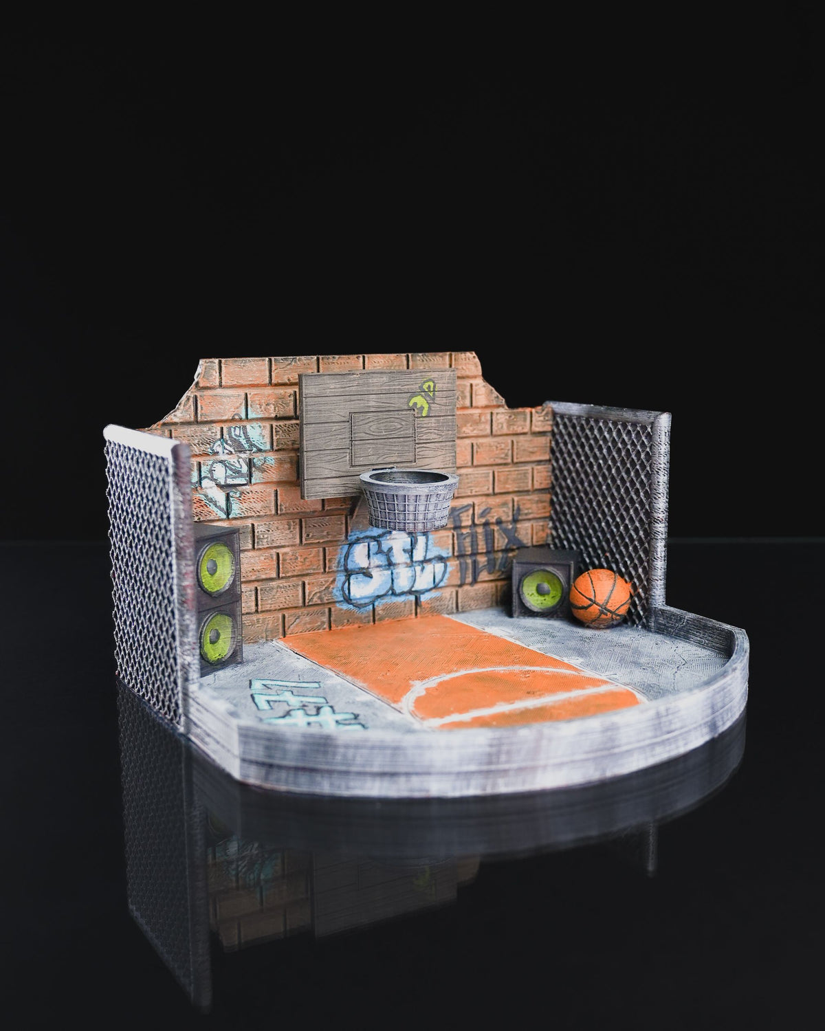 0757 - Through the Hoop Basketball Court