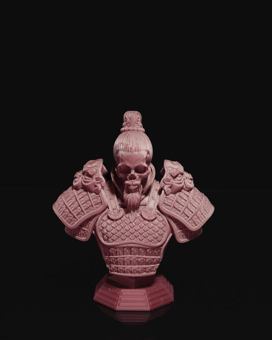 0775C - Jian Warrior Bust Skull