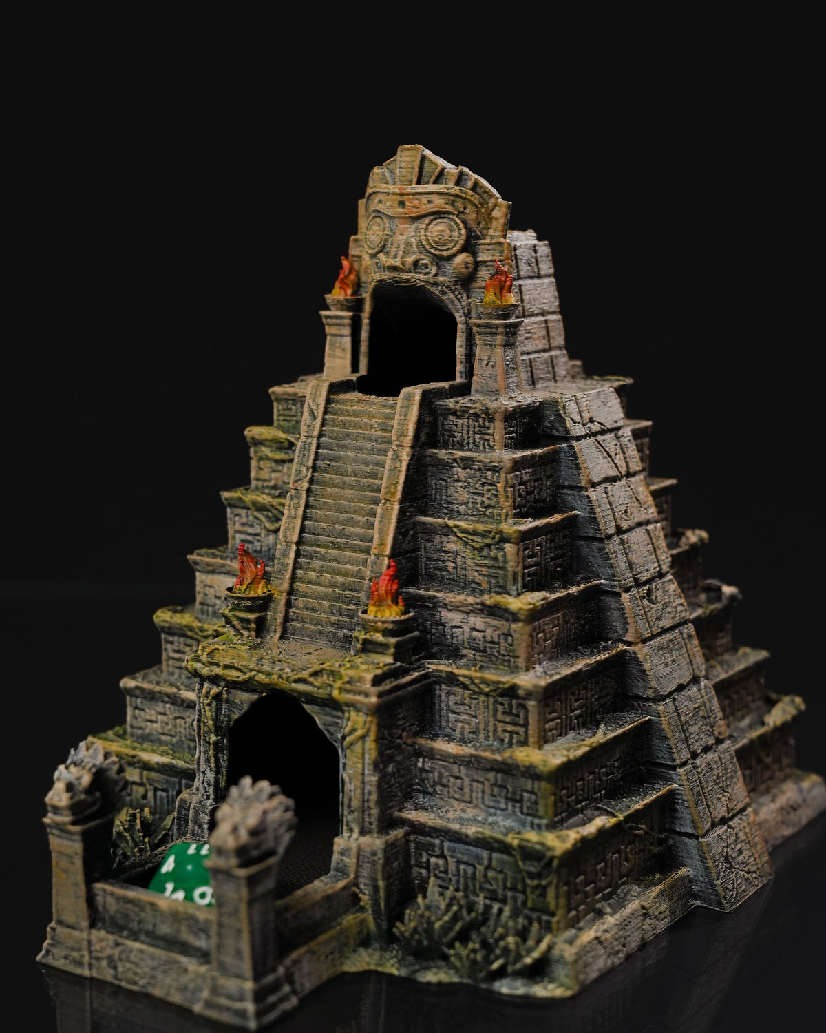 0824 - Ancient Temple Dice Tower