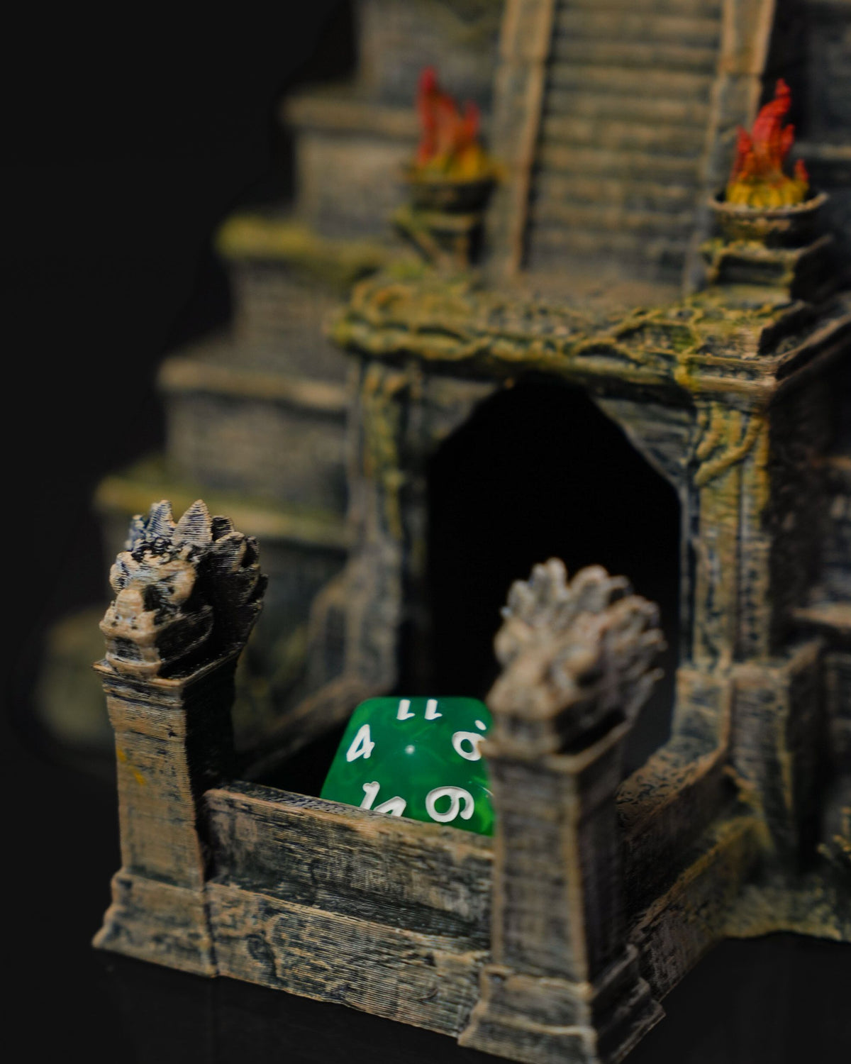 0824 - Ancient Temple Dice Tower