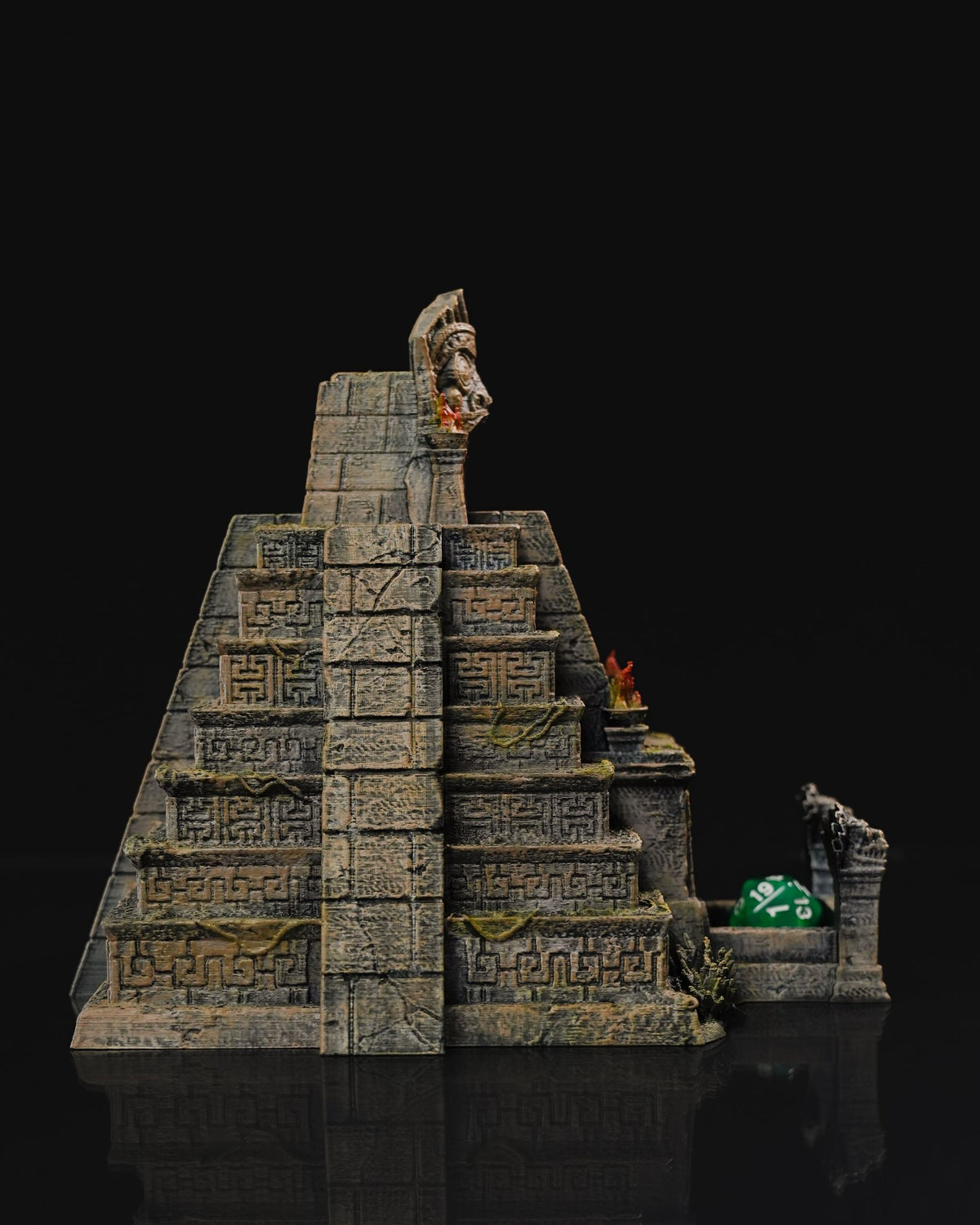 0824 - Ancient Temple Dice Tower