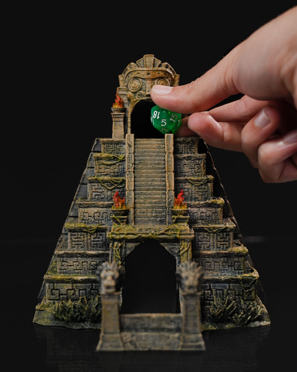 0824 - Ancient Temple Dice Tower