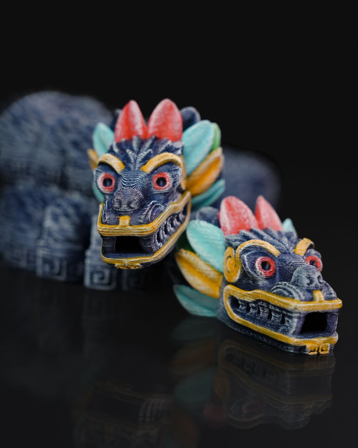 0818 - Quetzalcoatl Two Headed Dragon