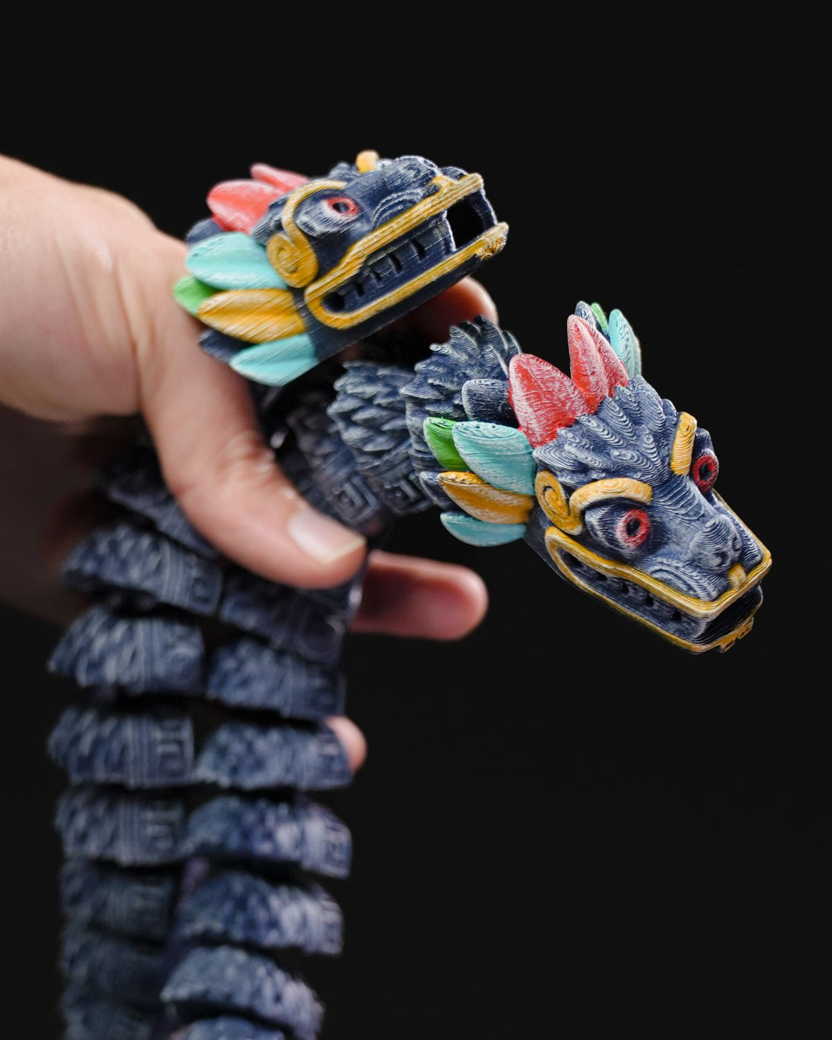 0818 - Quetzalcoatl Two Headed Dragon