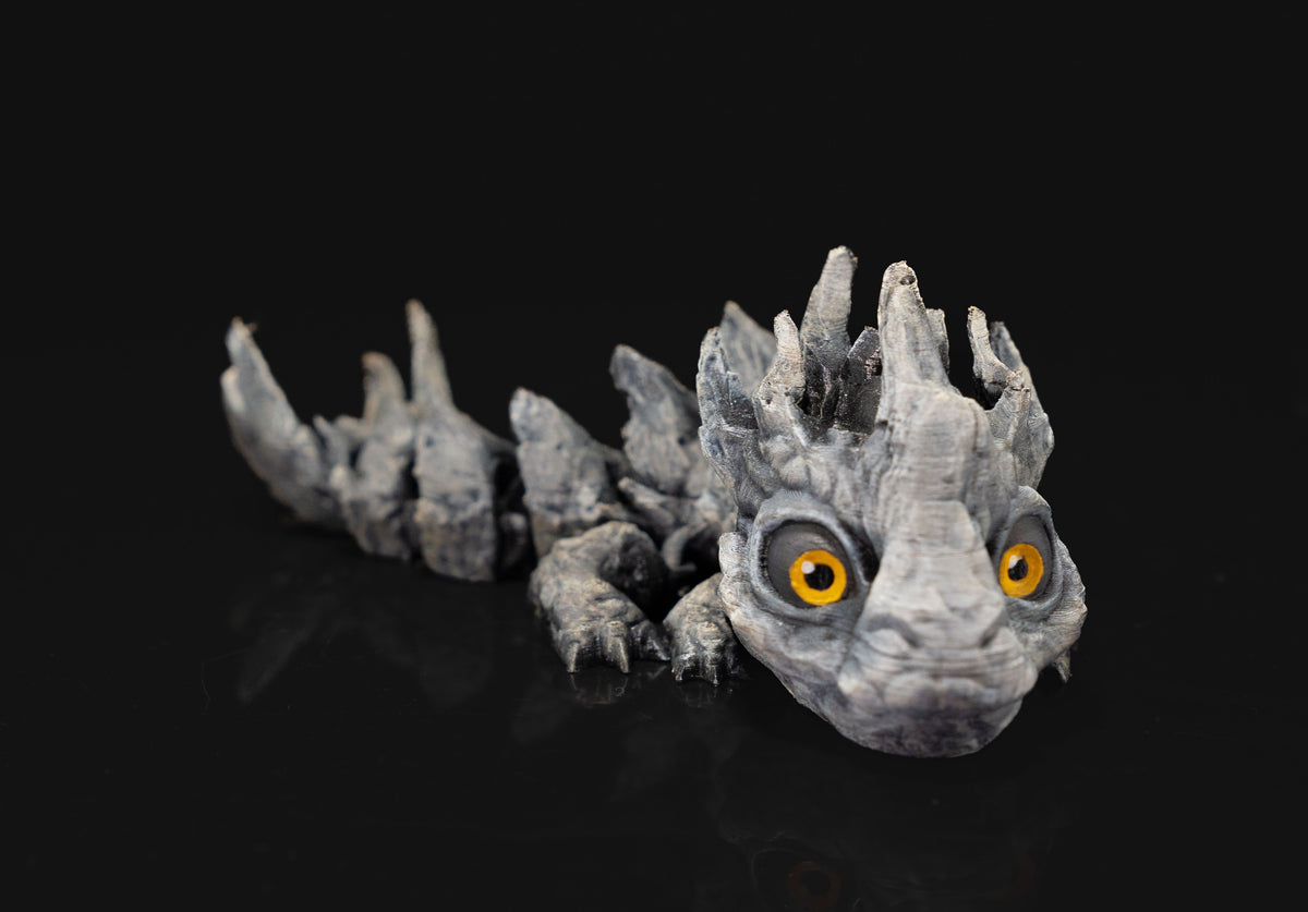 0593 - Stone Baby Dragon
