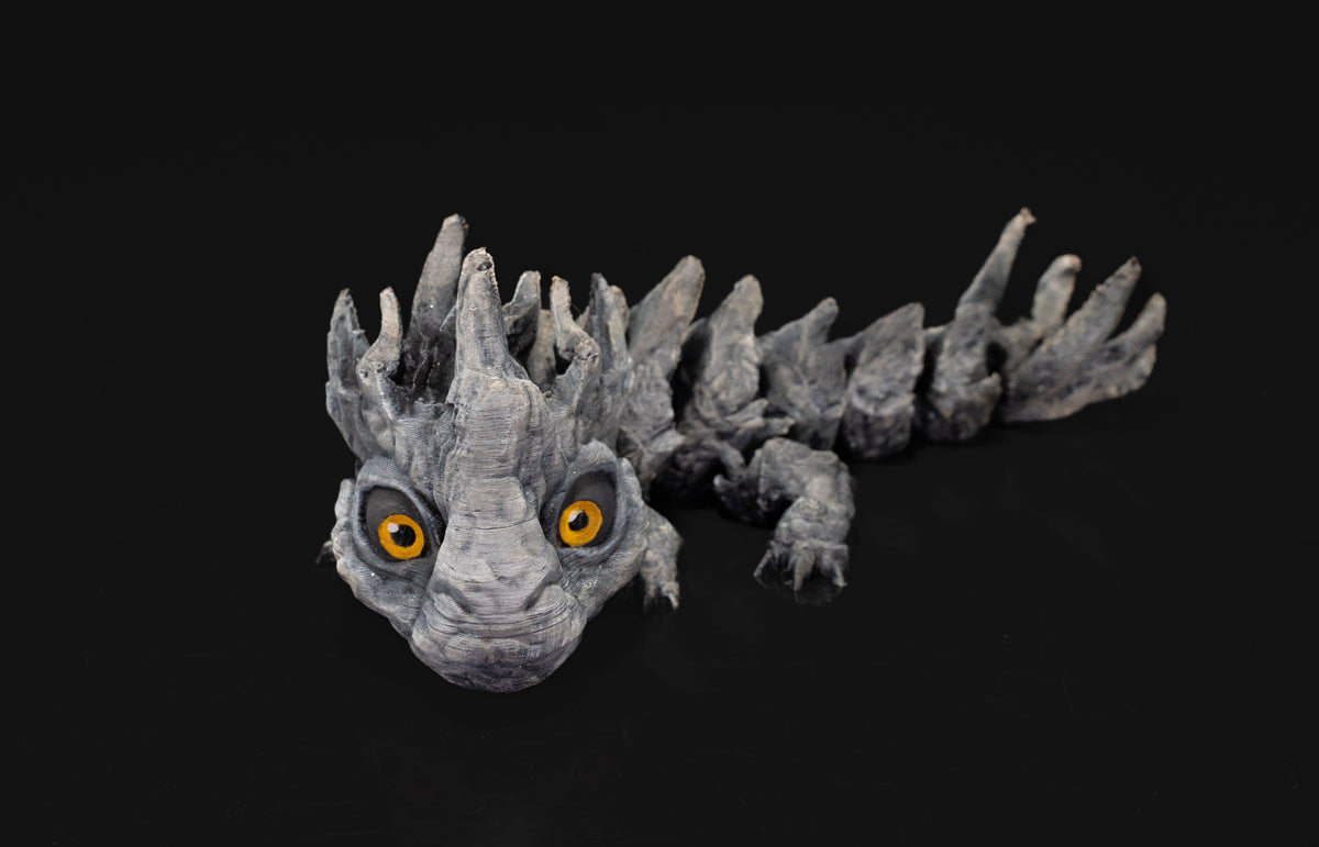 0593 - Stone Baby Dragon