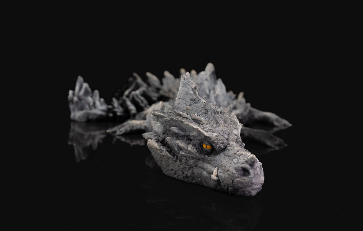 0594 - Stone Mama Dragon