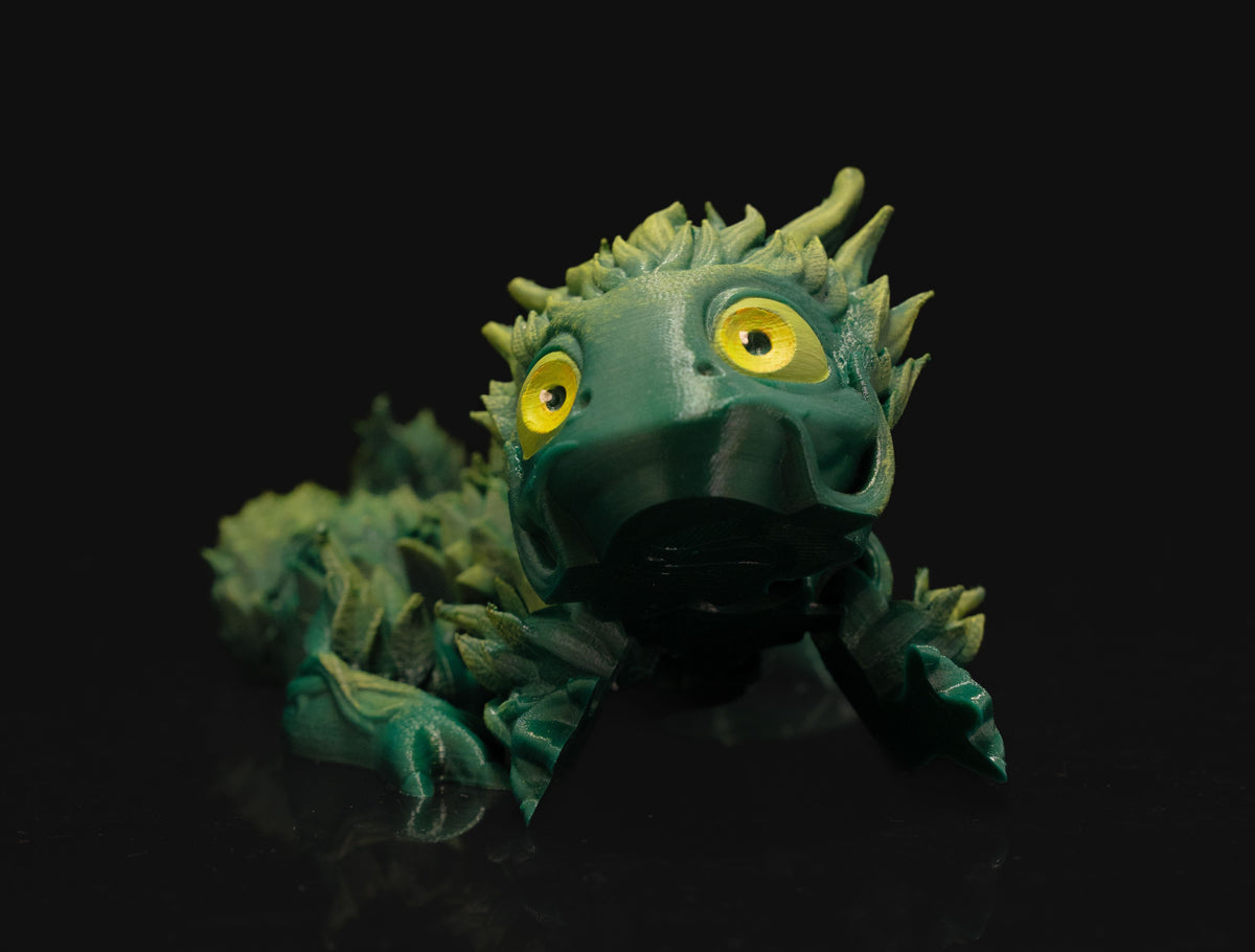 0595 - Forest Baby Dragon