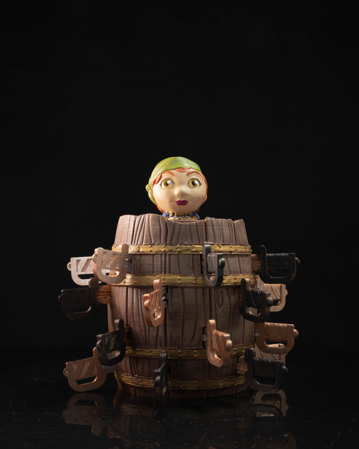 0504 - Pirate Roulette Barrel