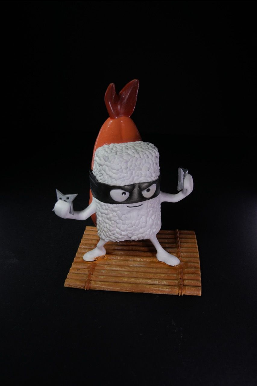 0389 - Ninja Sushi Makilangelo