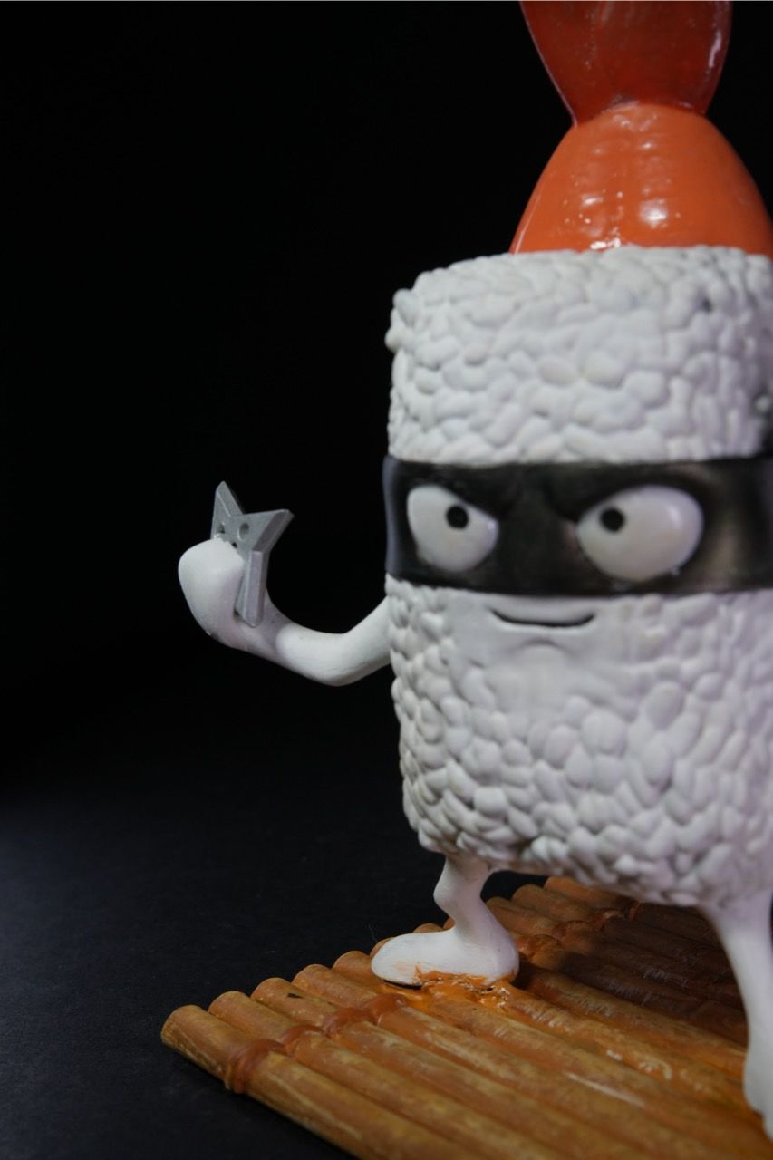 0389 - Ninja Sushi Makilangelo