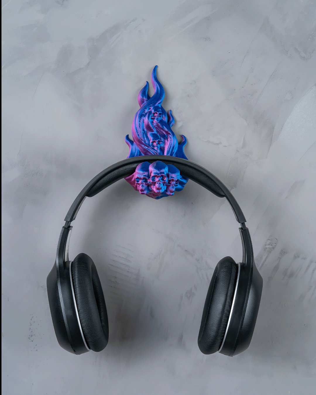 3807 - Dark Ember - Headphone Holder