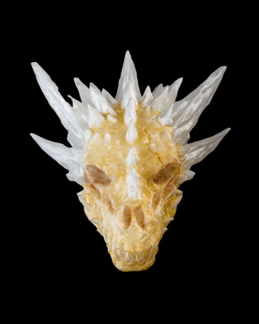 1596 - Diamond Dragon Skull