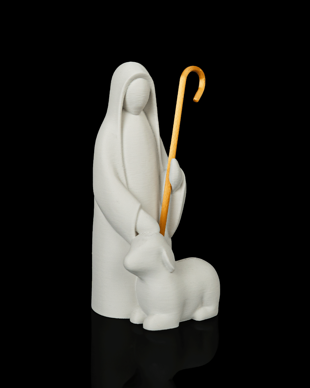 4482 - Divine Shepherd - Statue