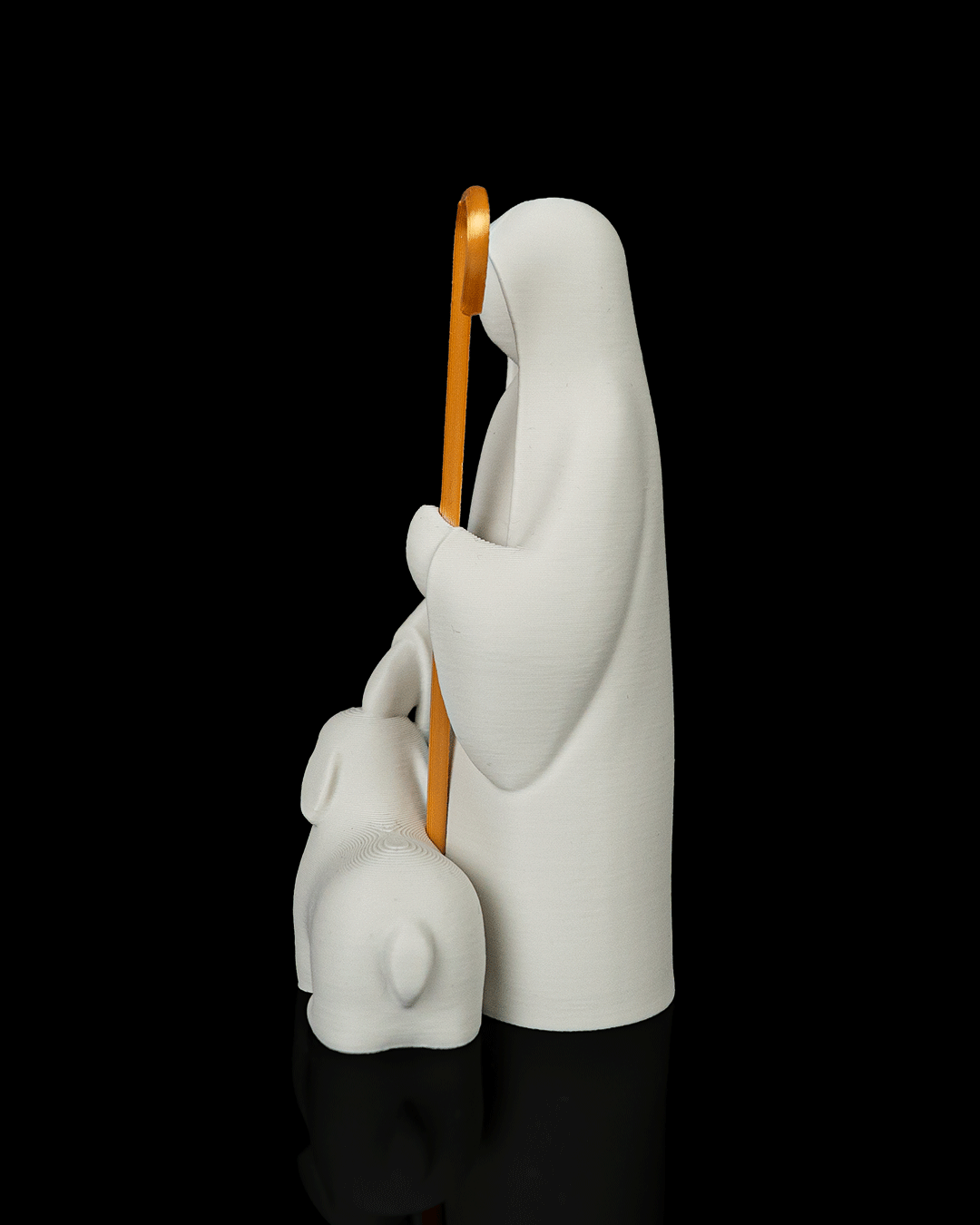 4482 - Divine Shepherd - Statue