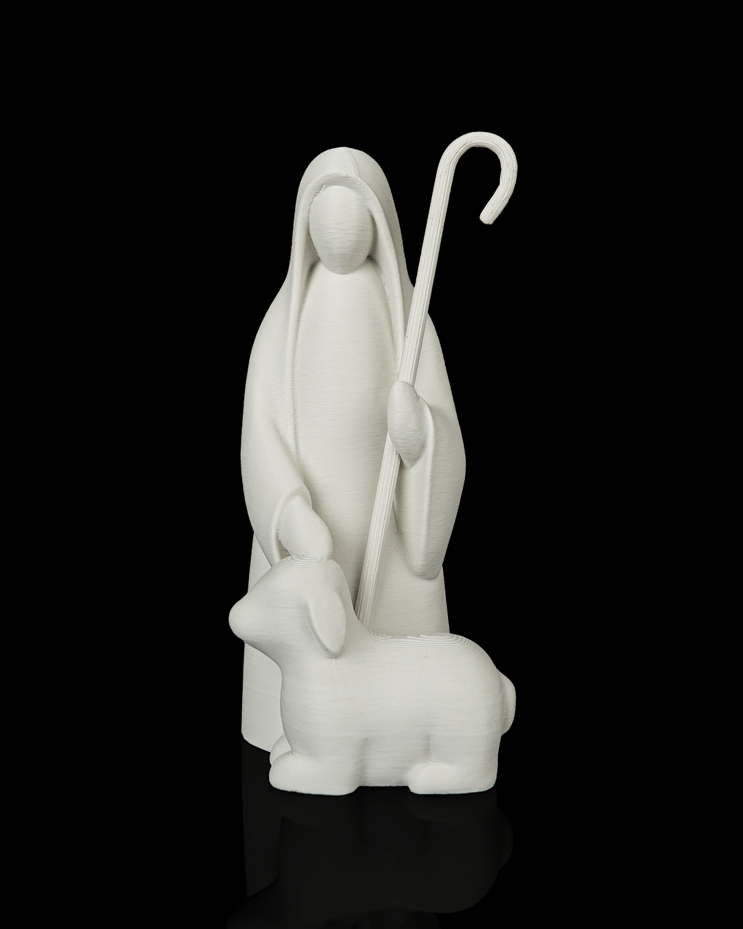 4482 - Divine Shepherd - Statue